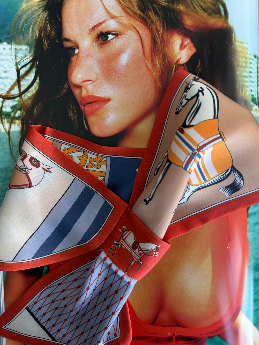 Azurange Scarf