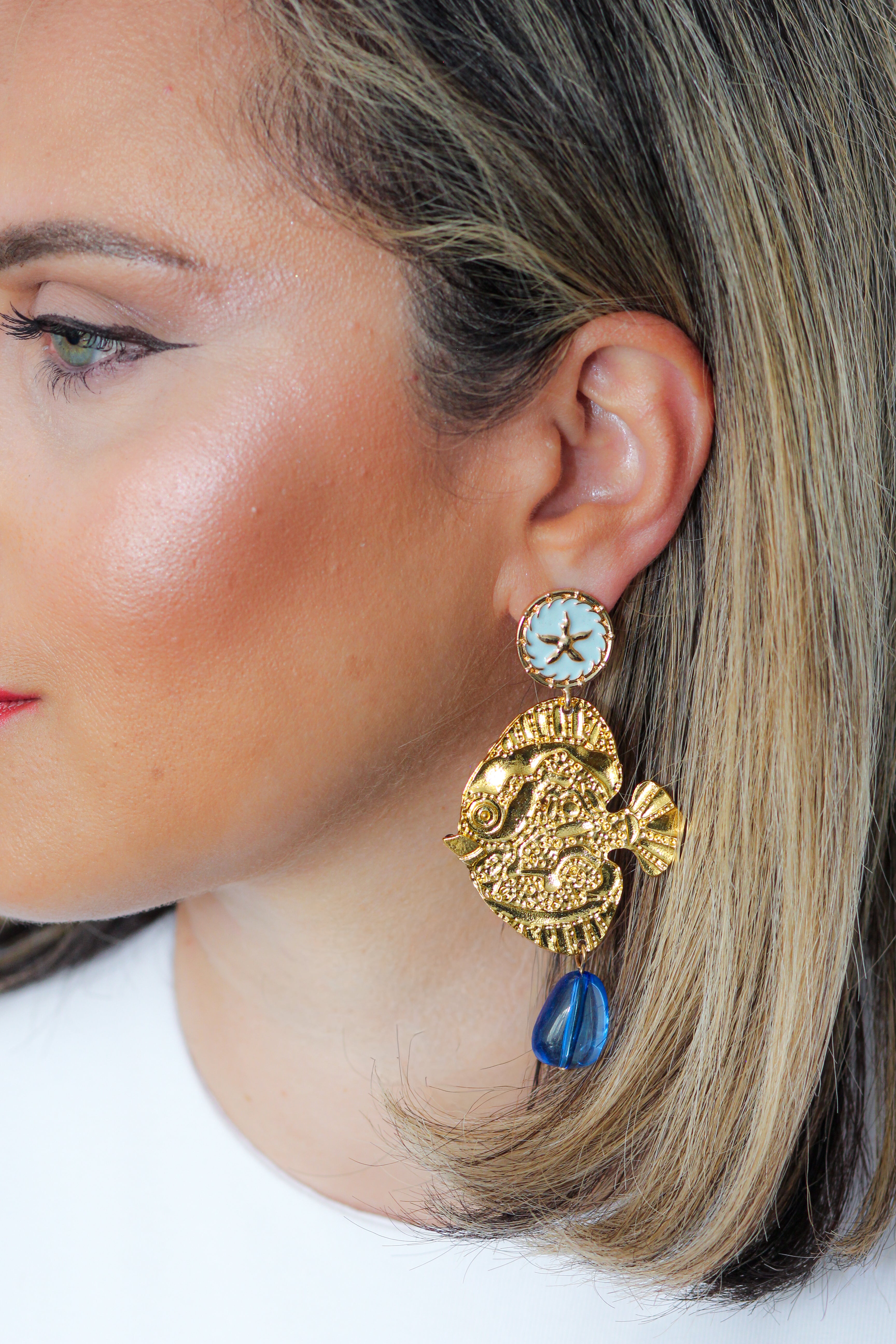 Golden Marseille Earrings